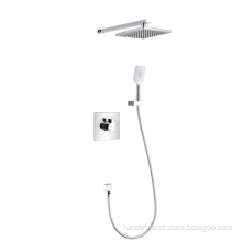 One Key Dual Control Concealed Shower Mixer